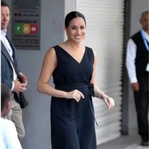 Everlane Japanese GoWeave Essential Jumpsuit as seen on Megan Markle NWT